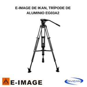E-Image de Ikan, Trípode de aluminio EG03A2 -DIVICAM