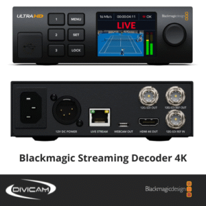 Blackmagic Streaming Decoder 4K - DIVICAM