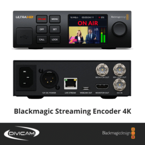 Blackmagic Streaming Encoder 4K - DIVICAM