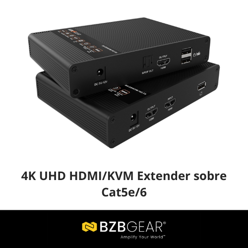 KVM Extender HDMI 4K - BZBGEAR, DIVICAM 1 KVM Extender HDMI 4K - BZBGEAR, DIVICAM